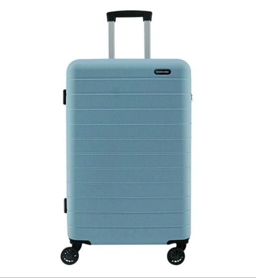 อื่นๆ ไม่ระบุ กระเป๋าเดินทาง Caggioni ขนาด24นิ้ว สีฟ้าพาสเทล 4ล้อ หมุนได้360องศา