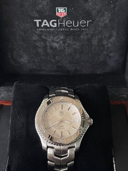 TAG Heuer Link WJ1111-0 Silver Dial GM1010 Men's Wrist Watch  รูปที่ 3