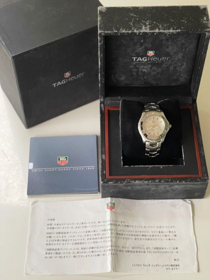 TAG Heuer Link WJ1111-0 Silver Dial GM1010 Men's Wrist Watch  รูปที่ 2
