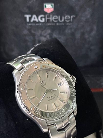 TAG Heuer Link WJ1111-0 Silver Dial GM1010 Men's Wrist Watch  รูปที่ 5