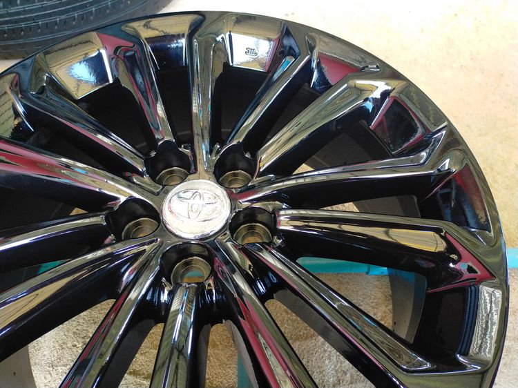 แม็กโตโยต้า สีอบpowder coat ขอบ17 กว้าง7 et39 รูปที่ 6