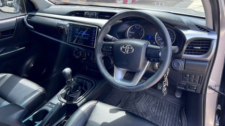 Toyota Hilux Revo 2016 2.4 E Pickup ดีเซล ไม่ติดแก๊ส เกียร์ธรรมดา เทา รูปที่ 4