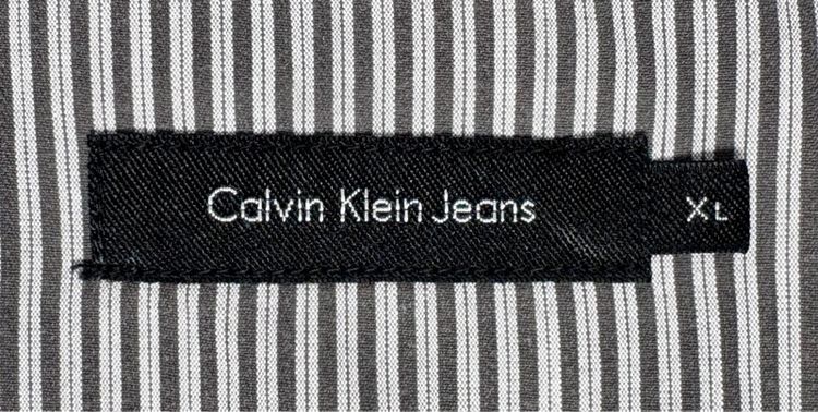 ⚠️รุ่นใหม่‼️เสื้อเชิ้ต Calvin Klein ของแท้ สไตล์ลำลอง รูปที่ 2