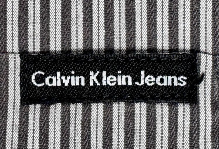 ⚠️รุ่นใหม่‼️เสื้อเชิ้ต Calvin Klein ของแท้ สไตล์ลำลอง รูปที่ 3