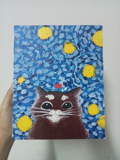 ภาพวาดแมวโก๊ะ