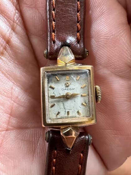 ทอง นาฬิกา ♎️Omega lady vintage