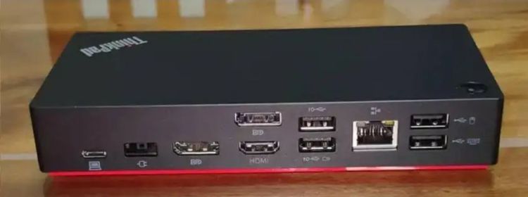 Lenovo ThinkPad USB-C Dock Gen 2 พร้อมอุปกรณ์ รูปที่ 4
