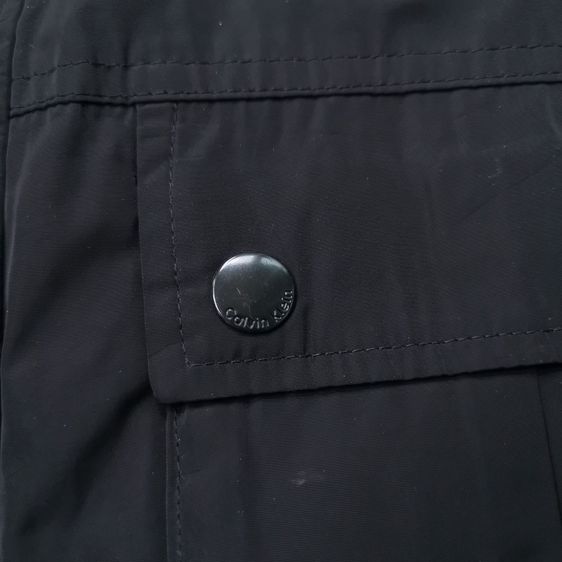 Calvin Klein Black Coath Jacket รอบอก 52” รูปที่ 8