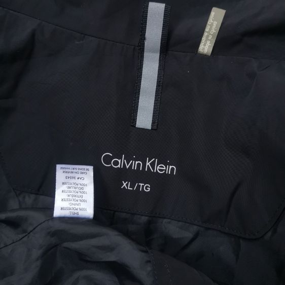 Calvin Klein Black Coath Jacket รอบอก 52” รูปที่ 10