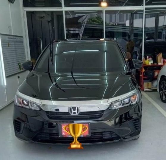 Honda City 2020 1.0 S Sedan เบนซิน เกียร์อัตโนมัติ ดำ รูปที่ 1