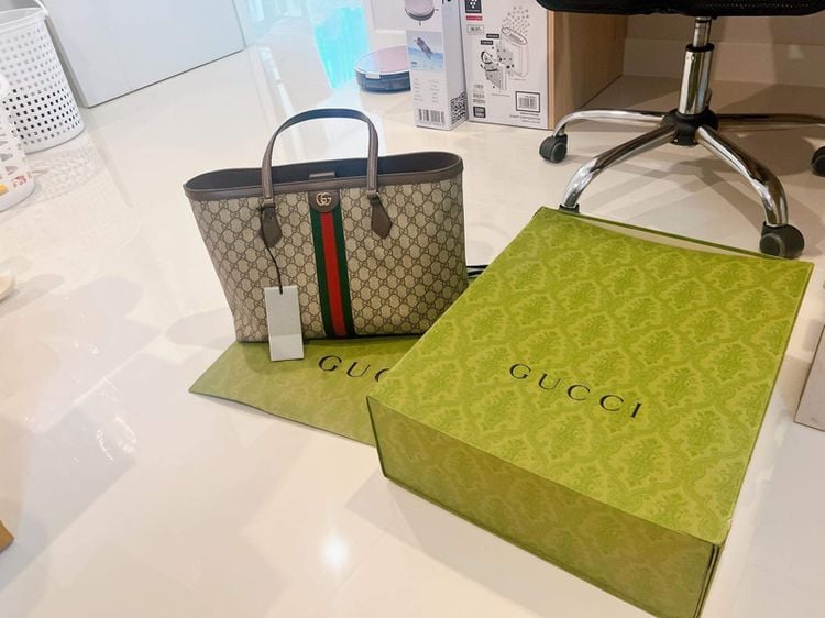 Gucci Ophidia Tote  รูปที่ 1