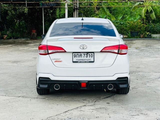 Toyota Yaris ATIV 2019 1.2 J Eco Sedan เบนซิน ไม่ติดแก๊ส เกียร์อัตโนมัติ ขาว รูปที่ 4