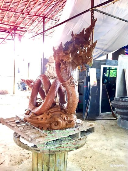 รูปปั้นพญานาค รูปที่ 4