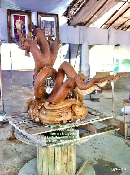 รูปปั้นพญานาค รูปที่ 6