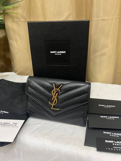 Like new YSL  card wallet  แท้   รูปที่ 1