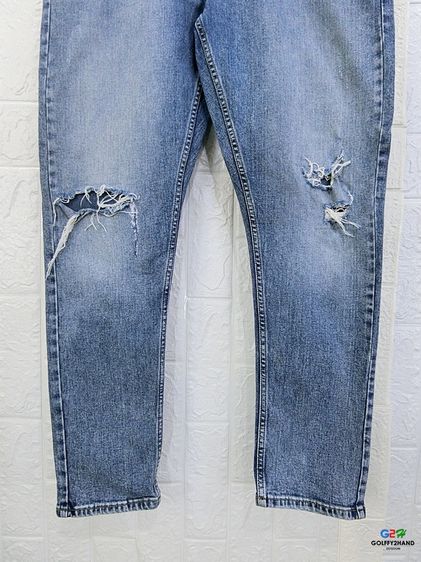 CKJ Calvin Klein Jeans แท้ เอว35 กางเกงยีนส์ขายาวคลาสสิกสปอต รูปที่ 4