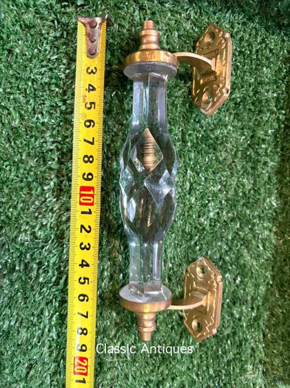 มือจับประตูแก้ว ขาทองเหลือง ขนาดใหญ่ รูปที่ 6