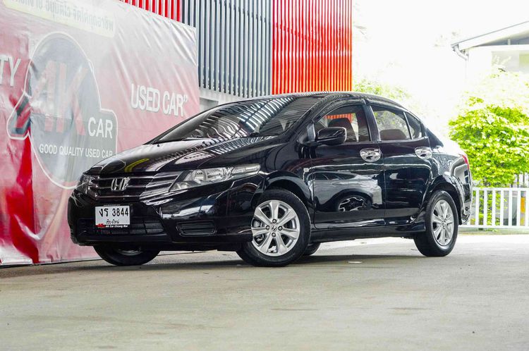 Honda City 2013 1.5 S Sedan เบนซิน เกียร์อัตโนมัติ ดำ รูปที่ 1