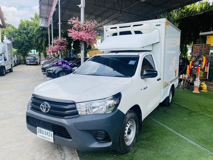 Toyota Hilux Revo 2019 2.4 J Pickup ดีเซล ไม่ติดแก๊ส เกียร์ธรรมดา เทา รูปที่ 1
