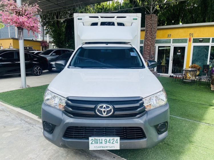 Toyota Hilux Revo 2019 2.4 J Pickup ดีเซล ไม่ติดแก๊ส เกียร์ธรรมดา เทา รูปที่ 2