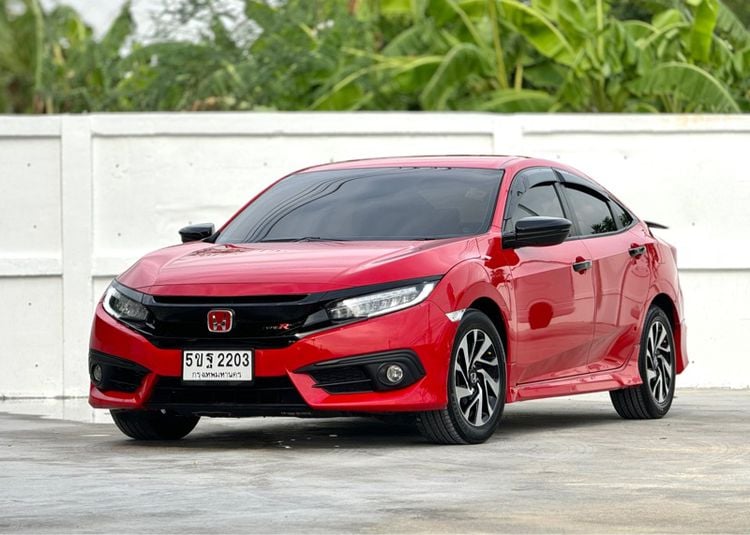 Honda Civic 2018 1.8 EL i-VTEC Sedan เบนซิน ไม่ติดแก๊ส เกียร์อัตโนมัติ แดง รูปที่ 3