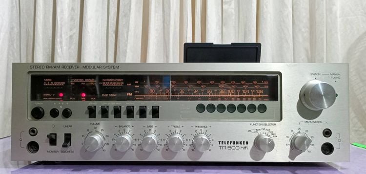 เครื่องเสียงไฮไฟ ขาย Vintage Telefunken TR 500 Stereo FM-AM Receiver  Amplifier 