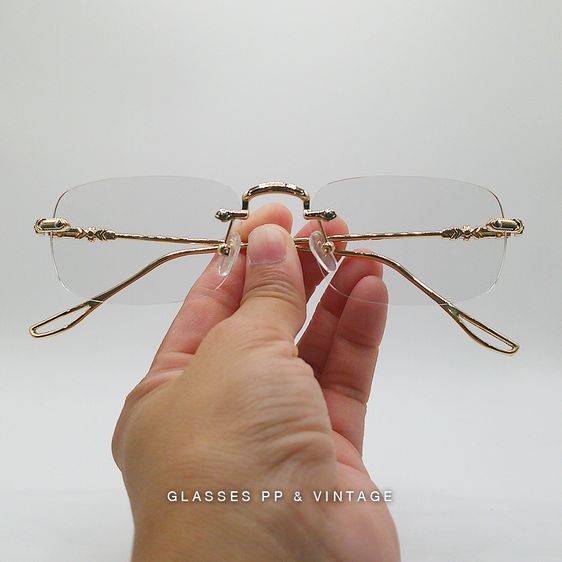 290 บาทส่งฟรี (กรอบทอง) แว่นตากรองแสง+เลนส์ออโต้ พร้อมอุปกรณ์ซองหนังเก็บแว่น ผ้าเช็คแว่น ครบชุด รูปที่ 3