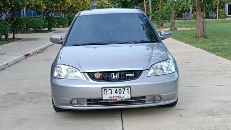 Honda Civic 2003 1.7 EXi Sedan เบนซิน ไม่ติดแก๊ส เกียร์อัตโนมัติ เทา รูปที่ 1