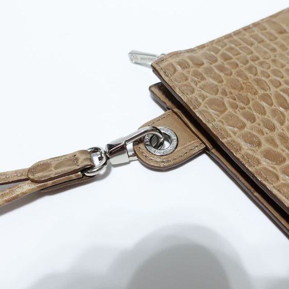 Used LONGCHAMP
"Le Roseau Croc embossed Leather Zip Clutch Bag " รูปที่ 10
