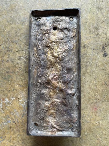 มือจับประตู ทองเหลือง ลายลูกวอลนัทสะสม รูปที่ 7