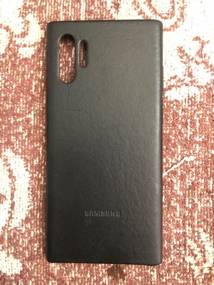 เคสซิลิโคนแท้ Samsung Note10 Plus สีดำ  รูปที่ 1