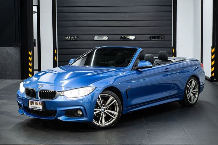 BMW Series 4 2015 420Ci Sedan เบนซิน ไม่ติดแก๊ส เกียร์อัตโนมัติ น้ำเงิน
