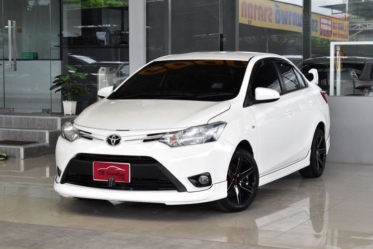 Toyota Vios 2014 1.5 J Sedan เบนซิน ไม่ติดแก๊ส เกียร์อัตโนมัติ ขาว รูปที่ 1