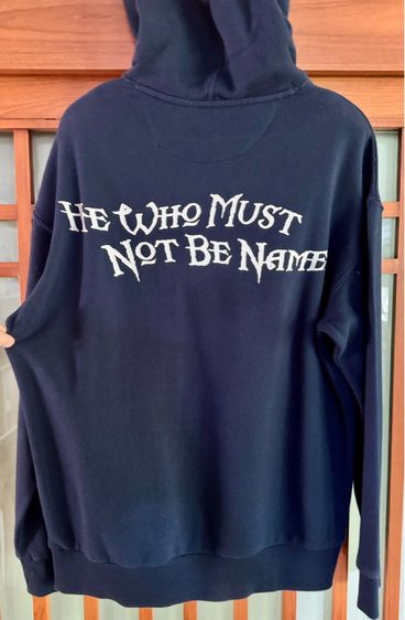 เสื้อฮู้ด คอลเลคชั่น SPAO x Harry Potter  “Lord Voldemort” ของแท้ สีกรมท่า สภาพดีมาก หายาก size S รูปที่ 4