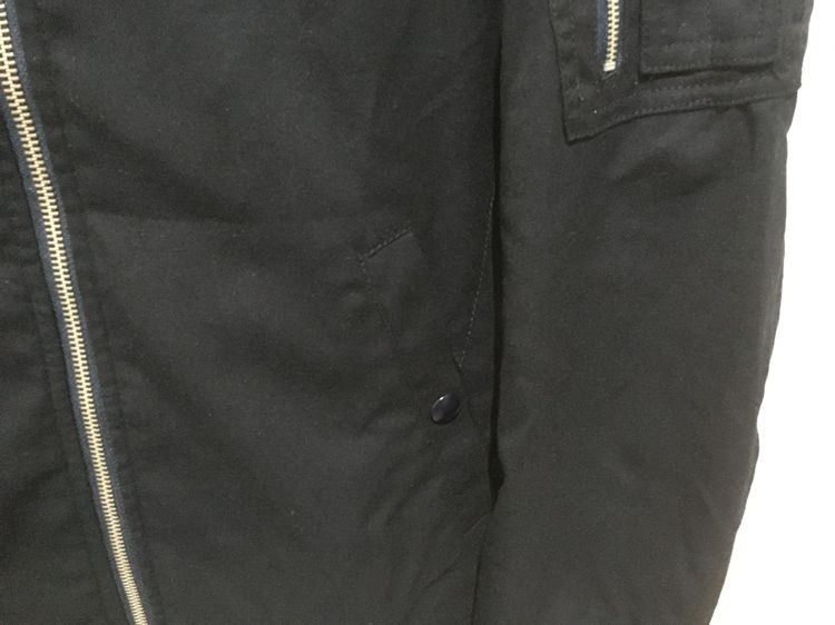 เสื้อแจ็คเก็ต ผ้าวอร์ม (Bomber Jacket) แบรนด์ HARE สีดำ รูปที่ 6