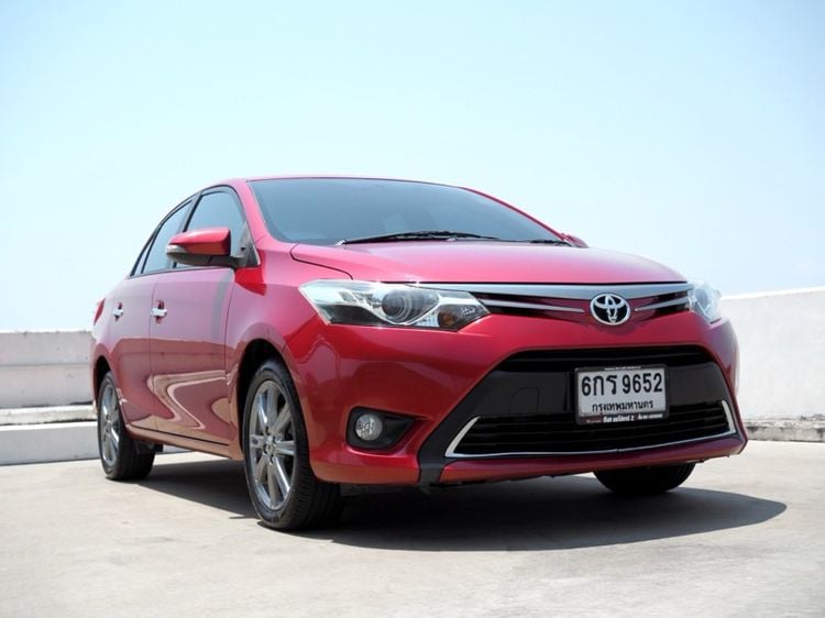 Toyota Vios 2013 1.5 S เบนซิน ไม่ติดแก๊ส เกียร์อัตโนมัติ แดง รูปที่ 1