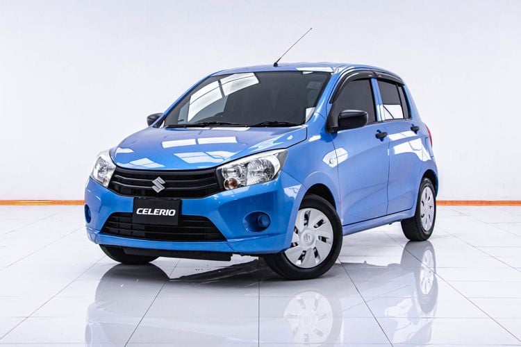 Suzuki Celerio 2015 1.0 GA Sedan เบนซิน ไม่ติดแก๊ส เกียร์อัตโนมัติ น้ำเงิน รูปที่ 4