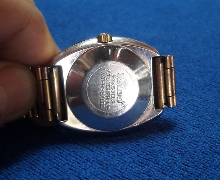 นาฬิกา RADO ชาย เรือนทอง รุ่น DAISTAR 636.0313.3 ของแท้  รูปที่ 4