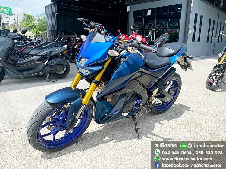 Yamaha 2018 M-SLAZ ปี61 สีน้ำเงินดำเท่ๆ สภาพสวยกริ๊บ ชุดสวยรอบคัน เครื่องแน่นๆ ขับขี่เท่ๆ ศูนย์ดี พร้อมใช้งาน ราคา 37,900  
