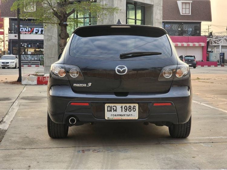 Mazda Mazda3 2008 2.0 R Sport Sedan เบนซิน ไม่ติดแก๊ส เกียร์อัตโนมัติ ดำ รูปที่ 4