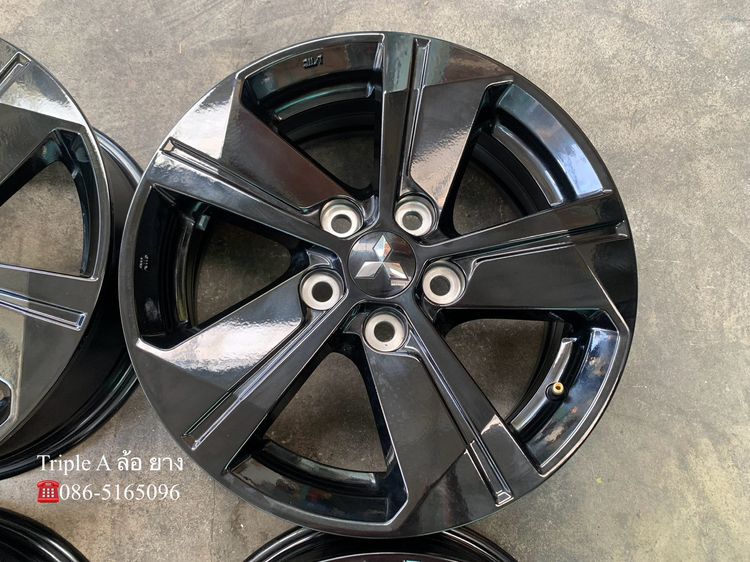 ✨ล้อแม็กป้ายแดง✨Mitsu Triton Black Edition รุ่นใหม่ ขอบ 16 ดำแท้💯สวยกริ๊บ💖 รูปที่ 5