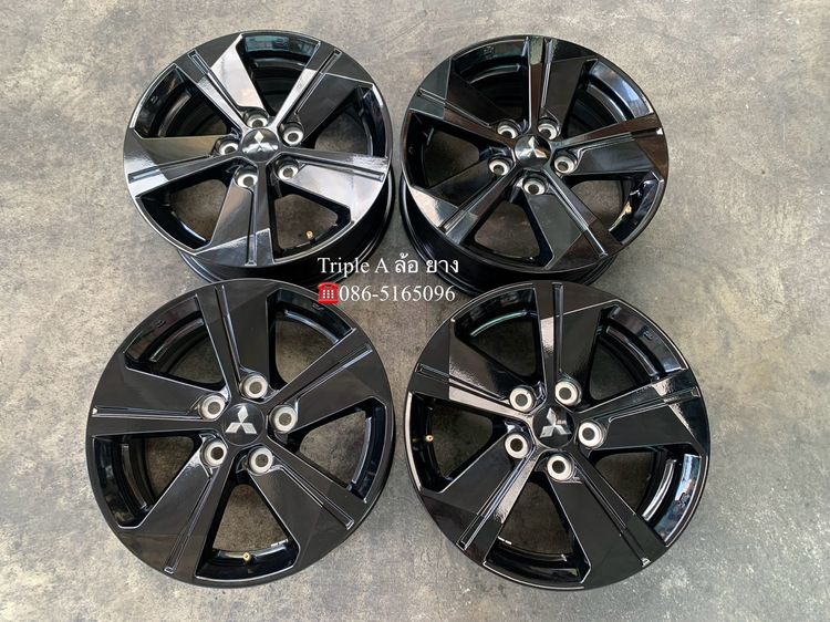 ✨ล้อแม็กป้ายแดง✨Mitsu Triton Black Edition รุ่นใหม่ ขอบ 16 ดำแท้💯สวยกริ๊บ💖 รูปที่ 7