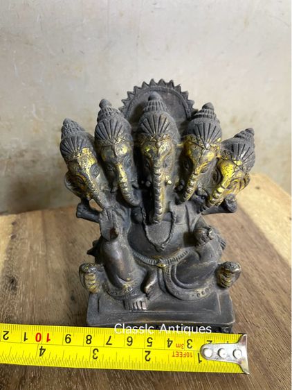 พระพิฆเนศทองเหลืองA9 รูปที่ 8