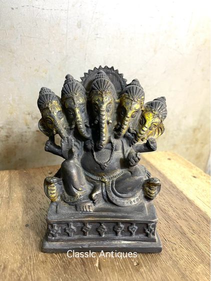 พระพิฆเนศทองเหลืองA9 รูปที่ 4