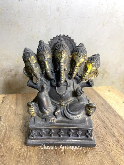 พระพิฆเนศทองเหลืองA9