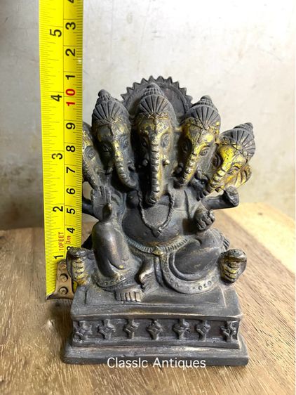 พระพิฆเนศทองเหลืองA9 รูปที่ 7