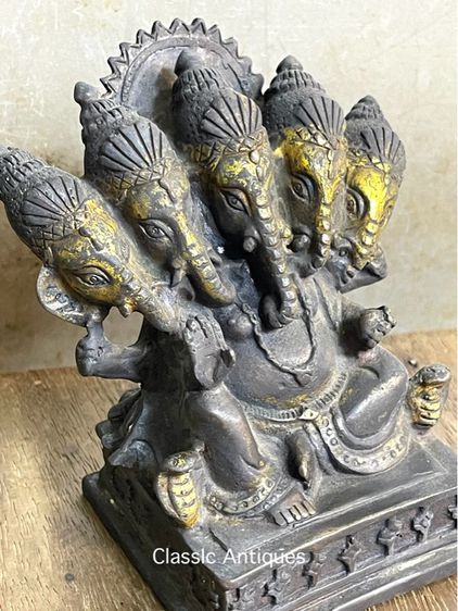 พระพิฆเนศทองเหลืองA9 รูปที่ 3