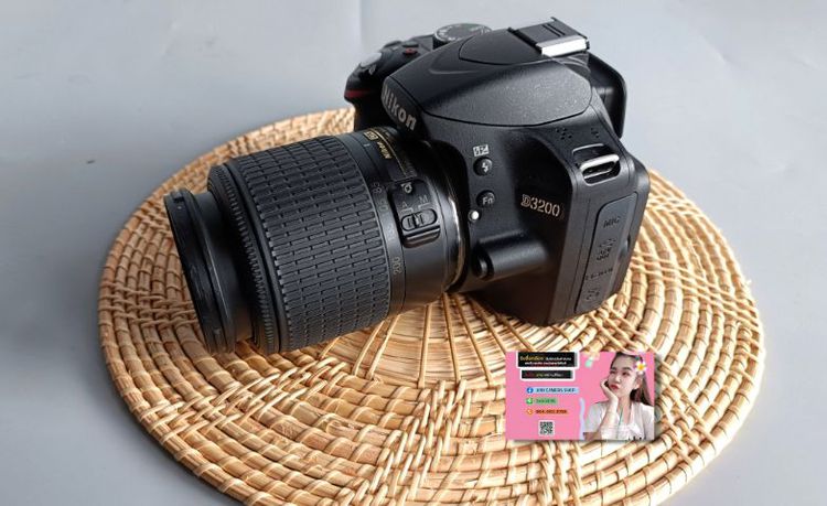 กล้อง Nikon D3200 nikon AF-S DX Nikokr ED 55-200mm.1:4-5.6G สภาพ98 รูปที่ 6