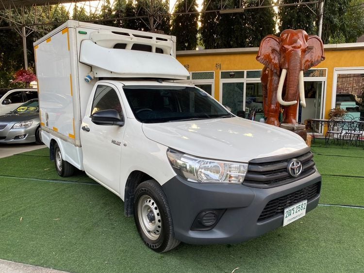 Toyota Hilux Revo 2019 2.4 J Plus Pickup ดีเซล ไม่ติดแก๊ส เกียร์ธรรมดา ขาว รูปที่ 4