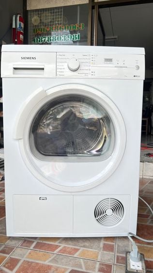 อื่นๆ เครื่องซักผ้าอบผ้า เครื่องอบผ้าซีเมนต์ขนาดแปดกิโลระบบควบแน่นมือสองพร้อมใช้งานได้ปกติ